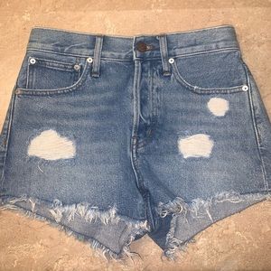 Madewell Relaxed Denim Shorts